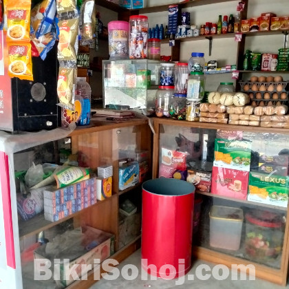 দোকানের রেক বিক্রি হবে।